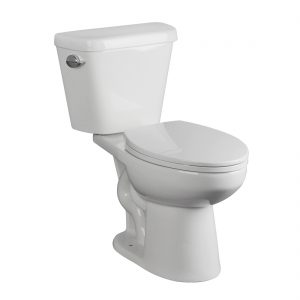 Chicago Toilet 16.5inch 3.8L White Front View