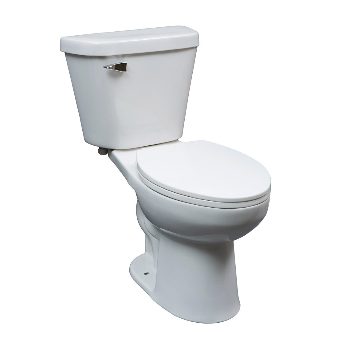 Chicago Toilet 16.5inch 6L White Front View