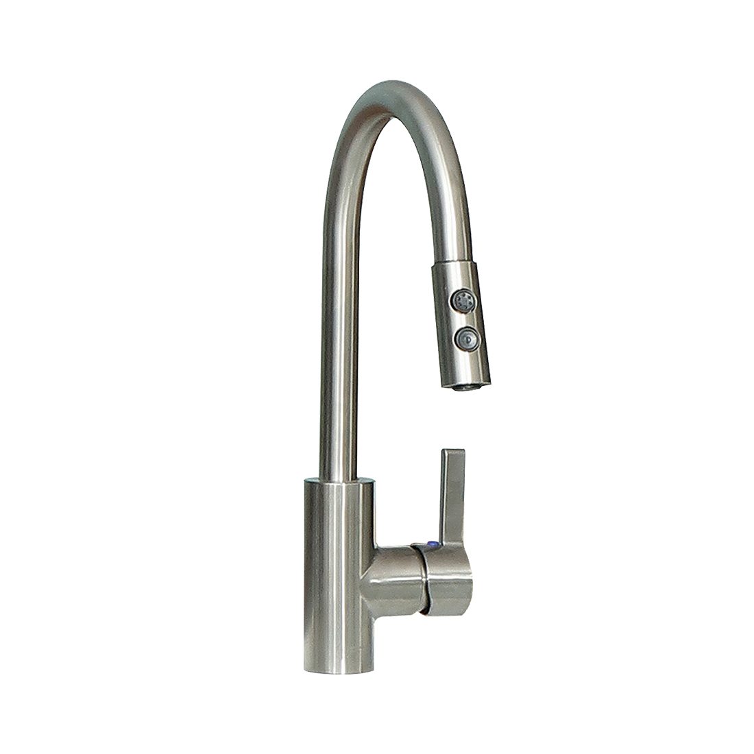 Hagen 24.4inch Laundry Cabinet Pull Down Brushed Nickel Faucet View