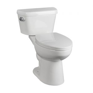 Hobbit Toilet 16.5inch 3.8L White Front View