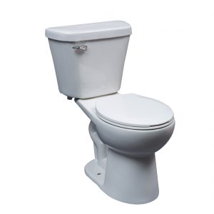 Portland Toilet 16.5inch 4.8L White Front View