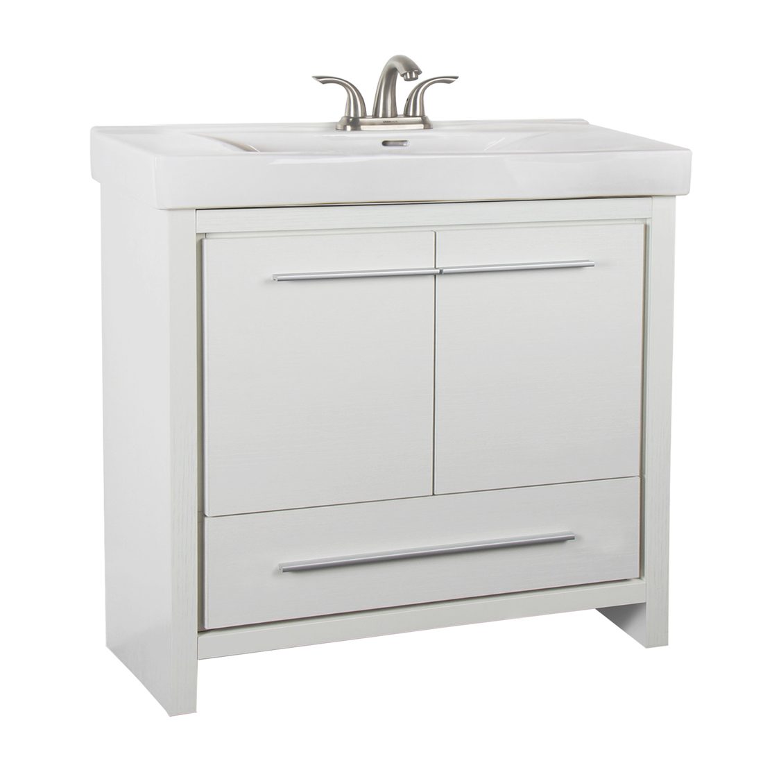 Romali 36inch Vanity Wooden White Front View